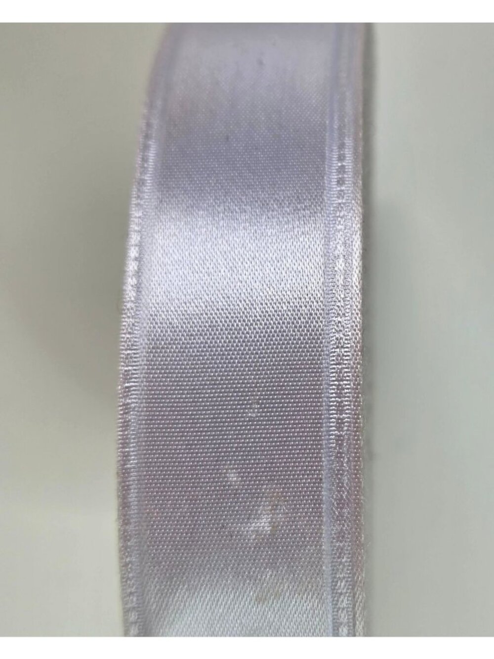 Vtg White Satin Ribbon Roll .75 Inches Wide Crafting Decorating Projects Wedding